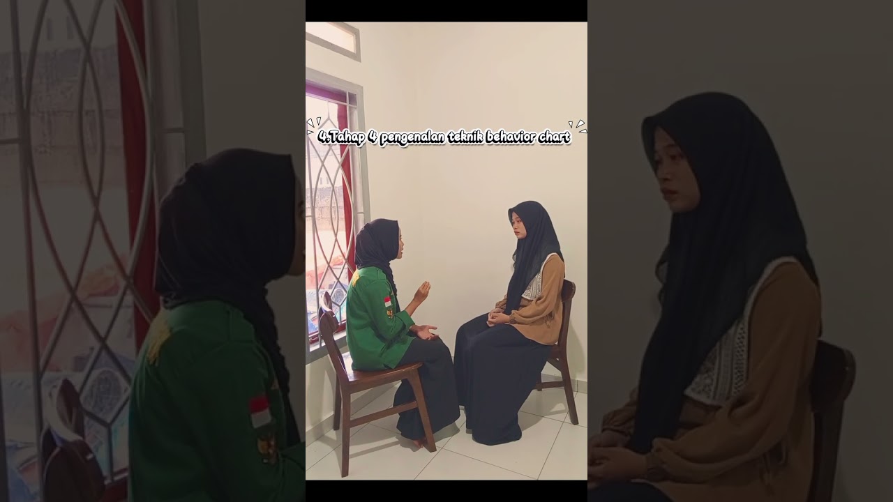 Konseling individu dengan teknik behavior chart 