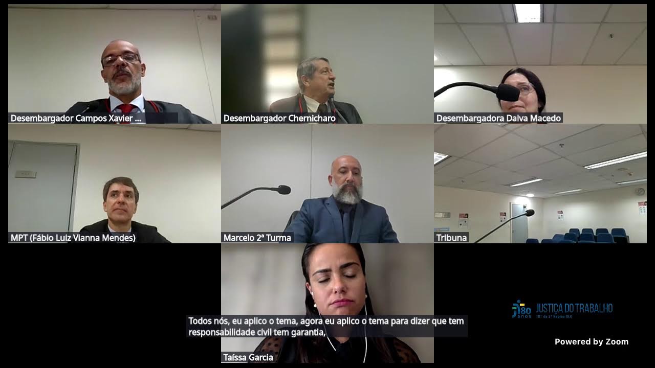 Sessão Presencial de 11/02/2026 - 2ª Turma TRT 1ª Região