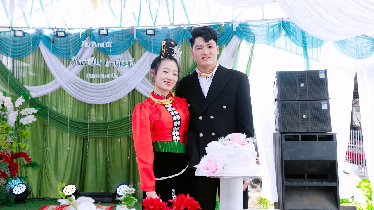 Toàn Cảnh Lễ Thành Hôn : Khánh Duy - Cẩm Nguyệt Tại Chiềng Xôm Chiềng Cang 26 - 01 - 2026