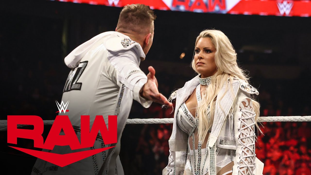 Марис даёт пощёчину Мизу после стычки с Эджем: Raw, 13 декабря 2021 г.