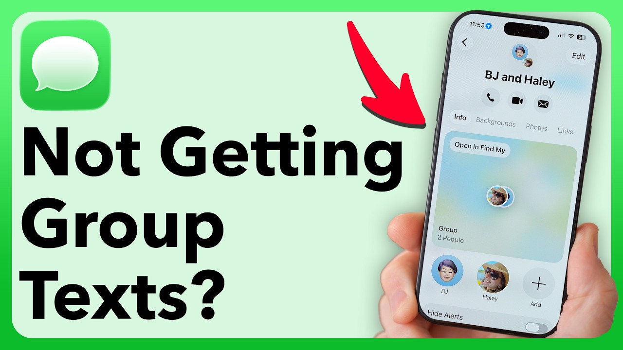 Почему я не получаю групповые сообщения на iPhone? Решение!
