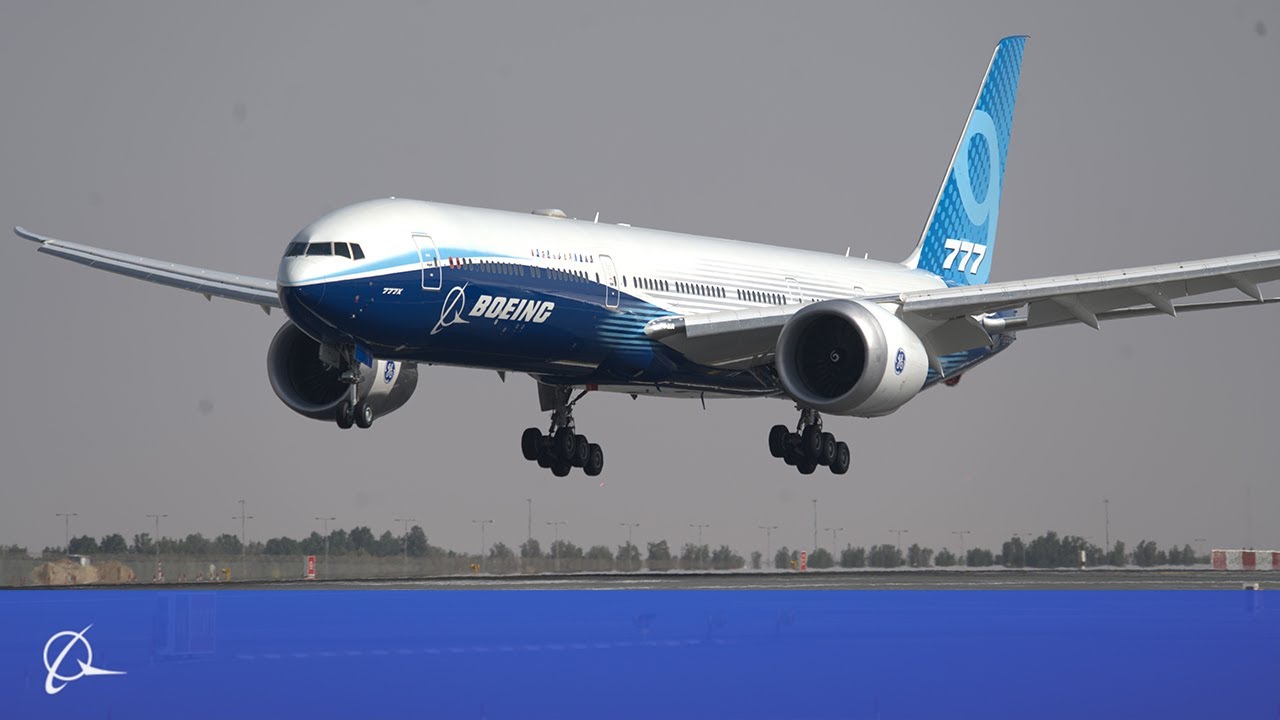 Climb aboard the 777-9 flight test airplane
