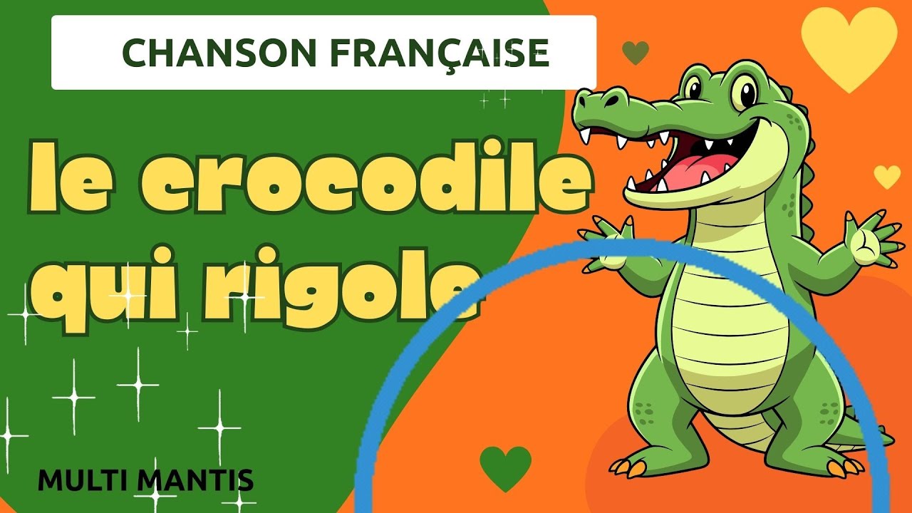 Le Crocodile Qui Rigole - Chanson pour enfants