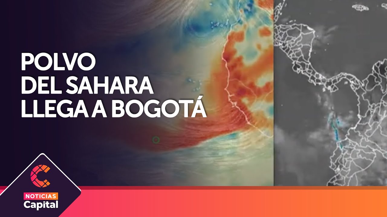 A Bogot&aacute; llega el fen&oacute;meno del polvo del Sahara