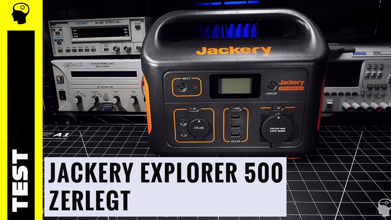 Test: Jackery Explorer 500 | Teardown + Belastungstests Power Station