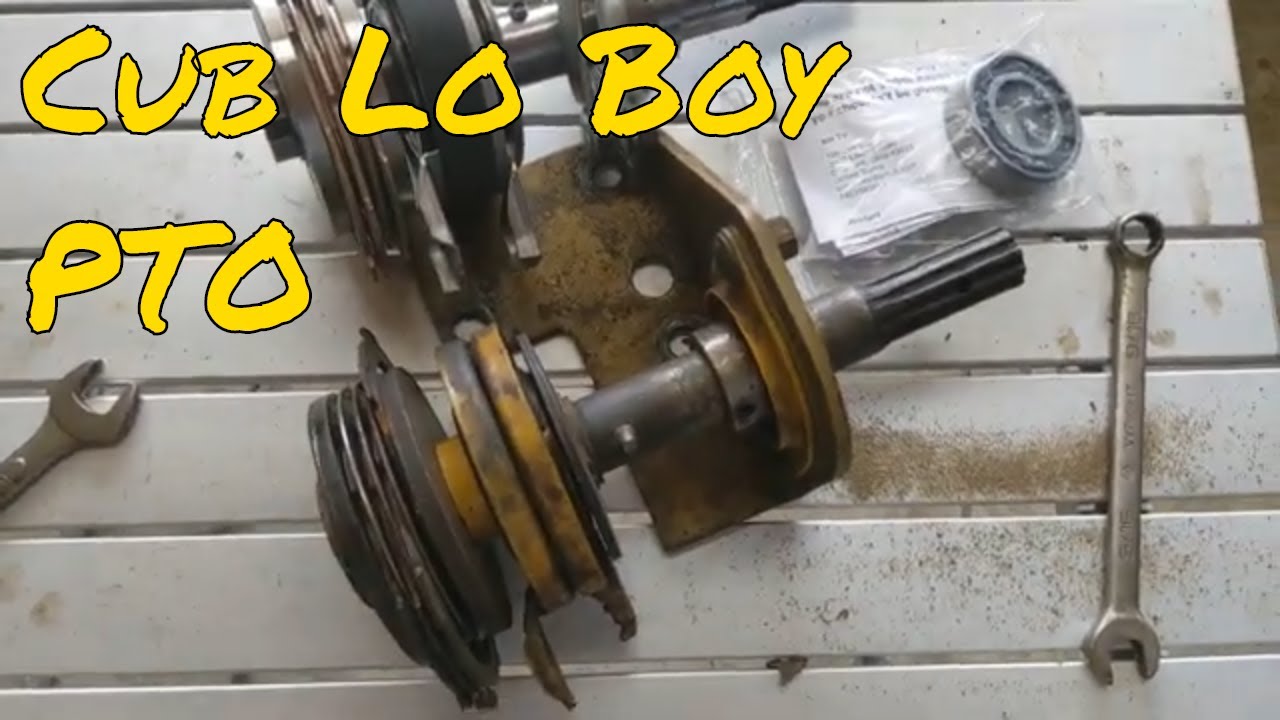 How to replace the PTO on an International Cub Lo Boy 154 tractor.