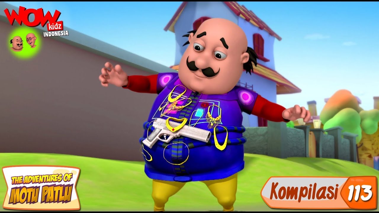 Kompilasi - 113 | Motu Patlu dalam Bahasa - Animasi 3D Kartun | WowKidz Indonesia