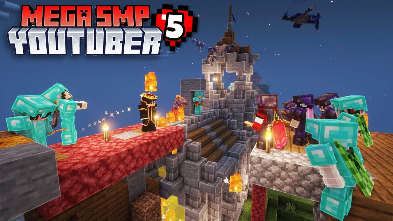 Tui Rất Chill Nhưng Mọi Người Th&igrave; Kh&ocirc;ng !! | Minecraft MEGA SMP #5