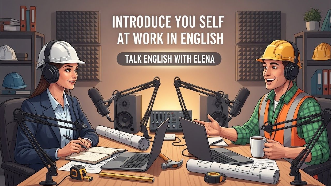 How to Introduce Yourself at Work in English | English Conversation | English Podcast |