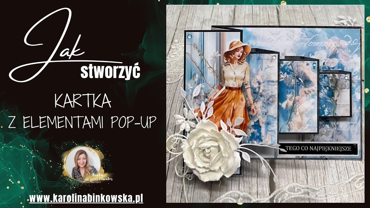 Kartka z elementami pop-up