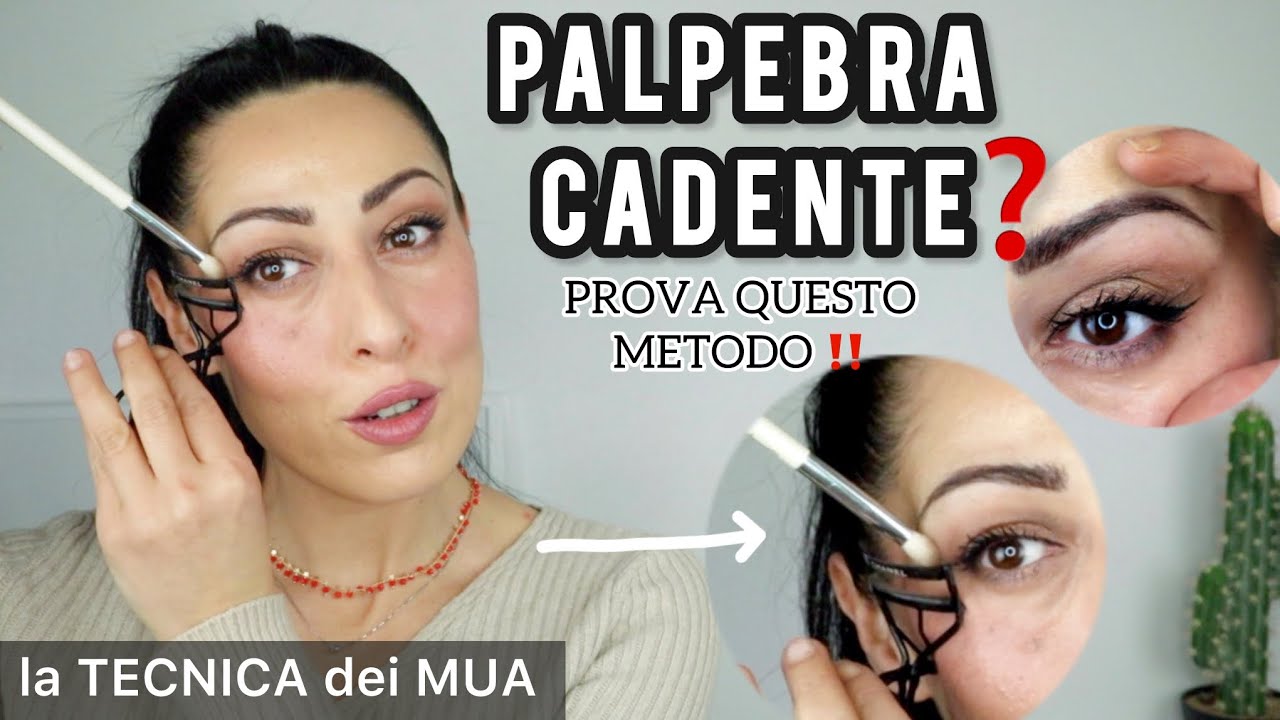 SE HAI PALPEBRA CADENTE PROVA QUESTO MAKE-UP HACKS ! • Tecnica trucco per occhio incappucciato