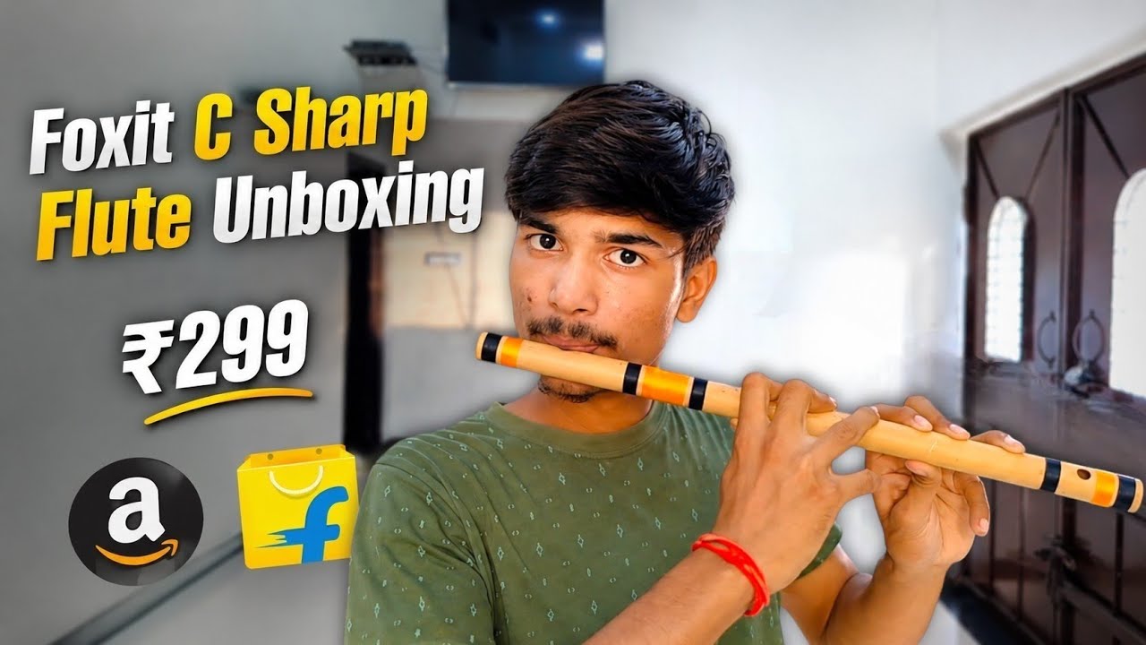 Foxit C Sharp Flute Unboxing | FirstImpressions & Review #flute #unboxing 
