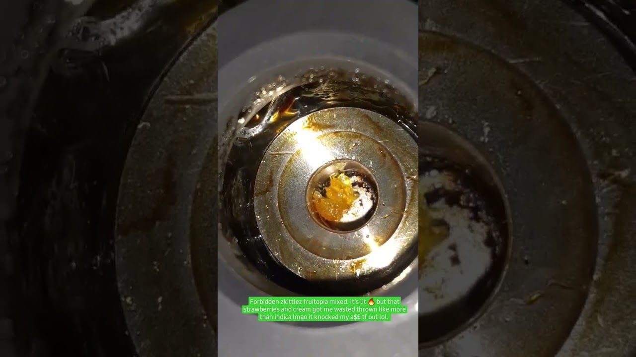 forbidden zkittlez and the fruitopia mixed live resin+live diamonds🔥af