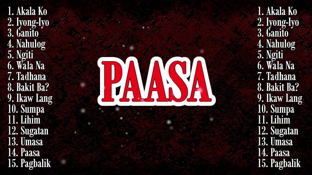 PAASA - PINOY ROCK CHRONICLES | NEW TRENDING PINOY ROCK 2025