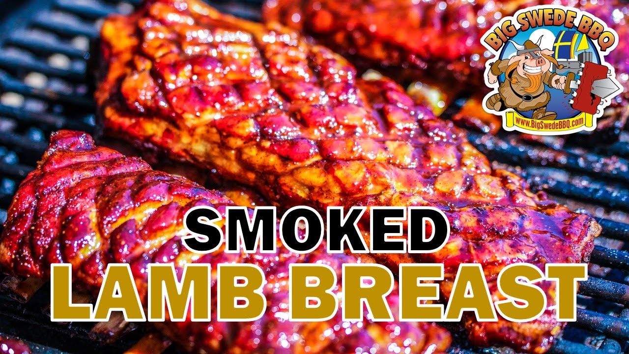 Smoked Lamb Breast on your pellet grill