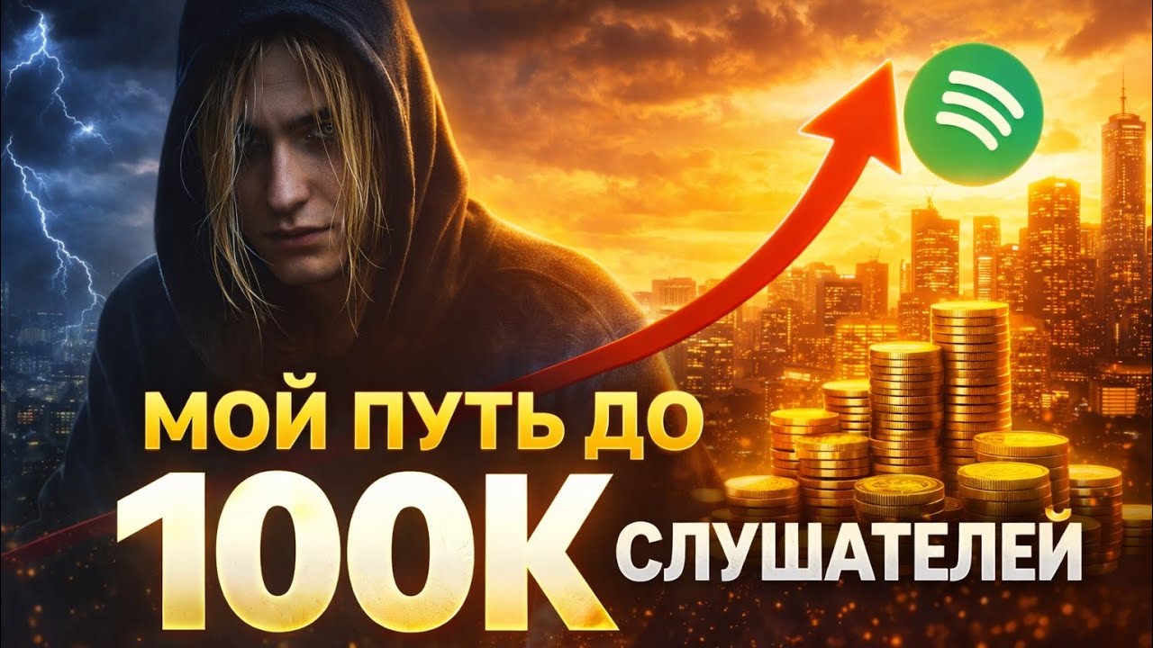МОЙ ПУТЬ ДО 100К СЛУШАТЕЛЕЙ. С НУЛЯ. БЕЗ ДЕНЕГ. БЕЗ СВЯЗЕЙ.