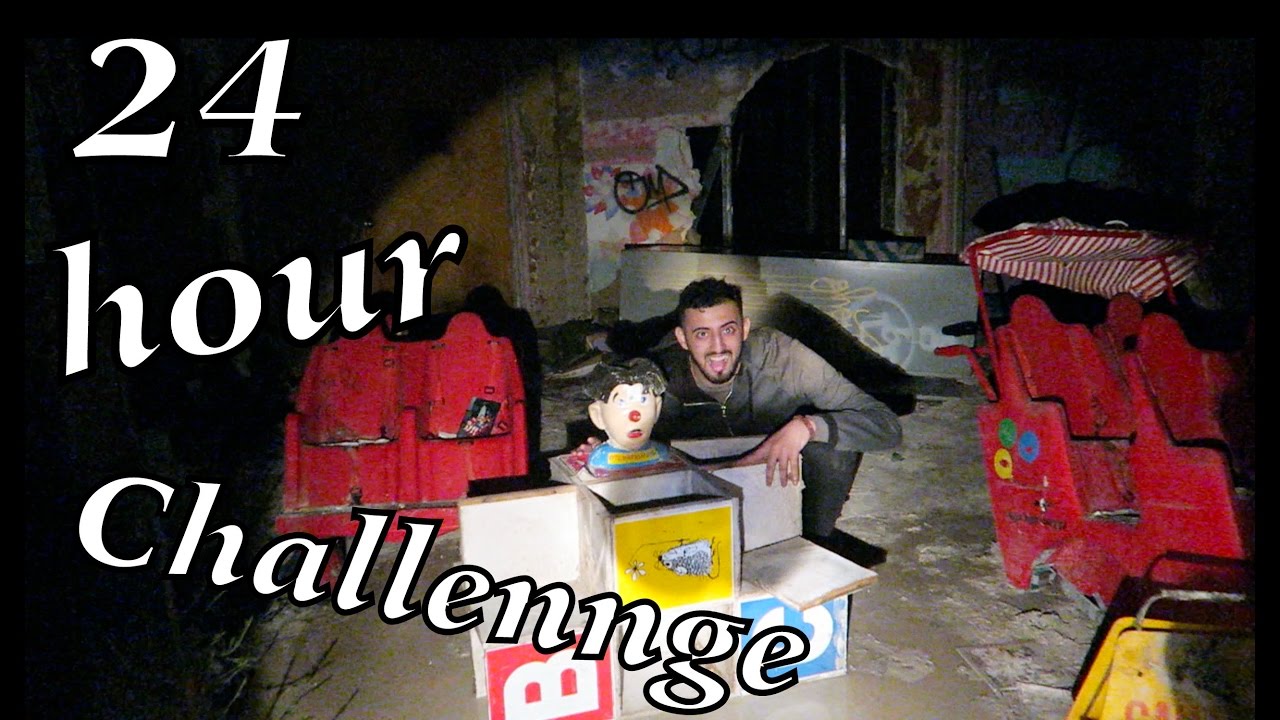 24 HOUR CHALLENGE IN ABANDONED CHILDREN'S PSYCHIATRIC WARD!