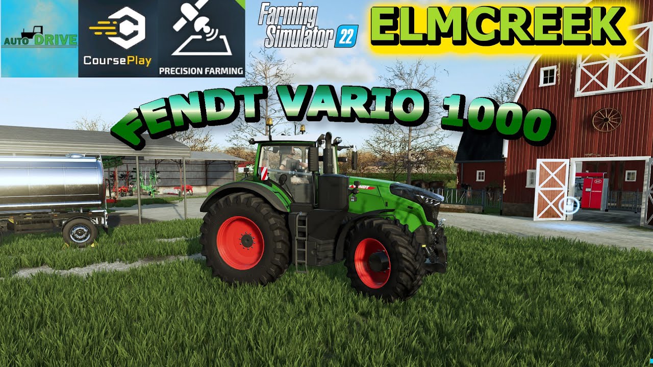 Nowy 🚜 Ciągnik Fendt 1000❗👑   Elmcreek Farming Simulator 22