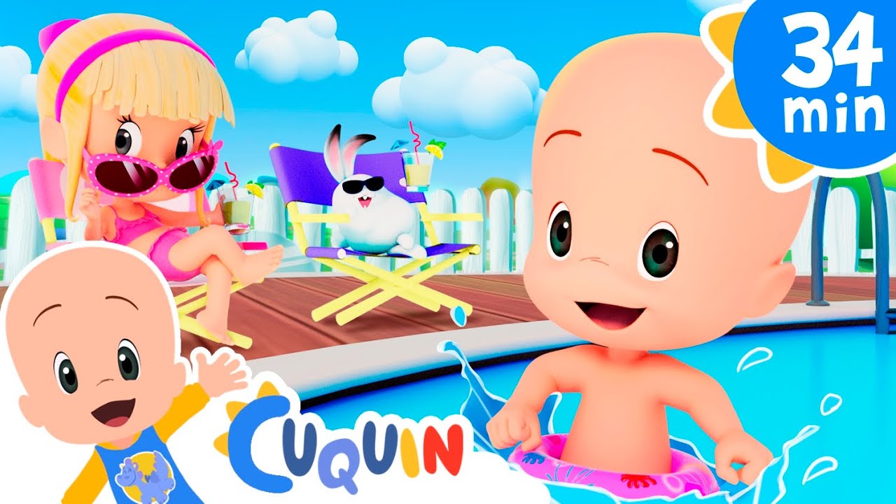 Canção de segurança para piscinas - episódios e rimas infantis de Cleo e Cuquin