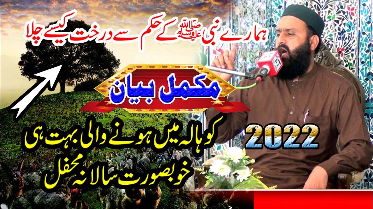 Hazrat Allama Mullana Syed Numan/Salana Mehfil Milad E Mustafa Jamia Masjid Kohala 2022