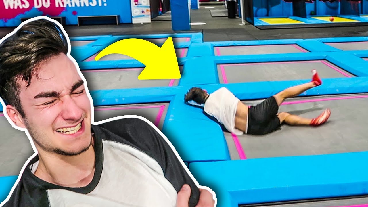 UNFALL IM TRAMPOLINPARK! 😨