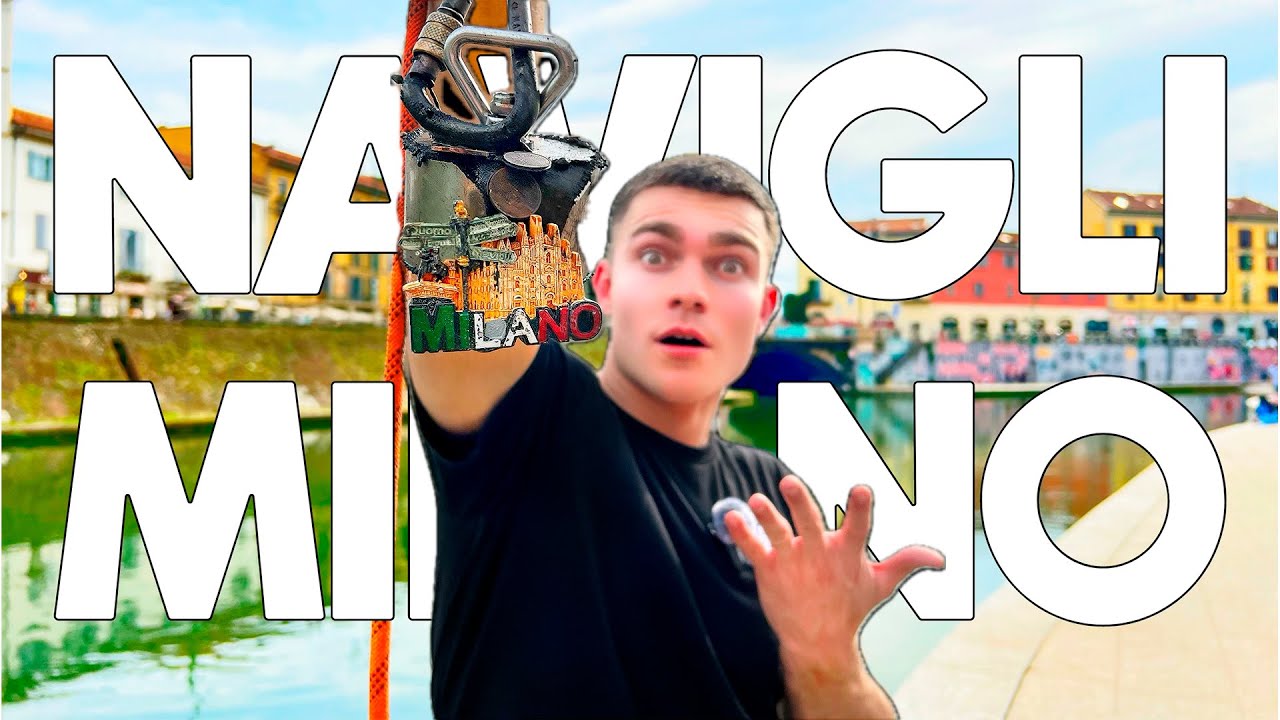 MAGNET FISHING sui NAVIGLI A MILANO | DA PAURA!