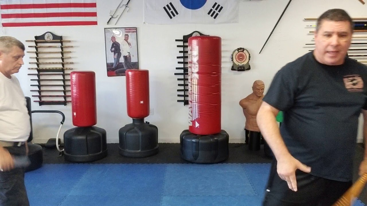 Cane Self-Defense with using your cane to defend against knife attacks. Part  2