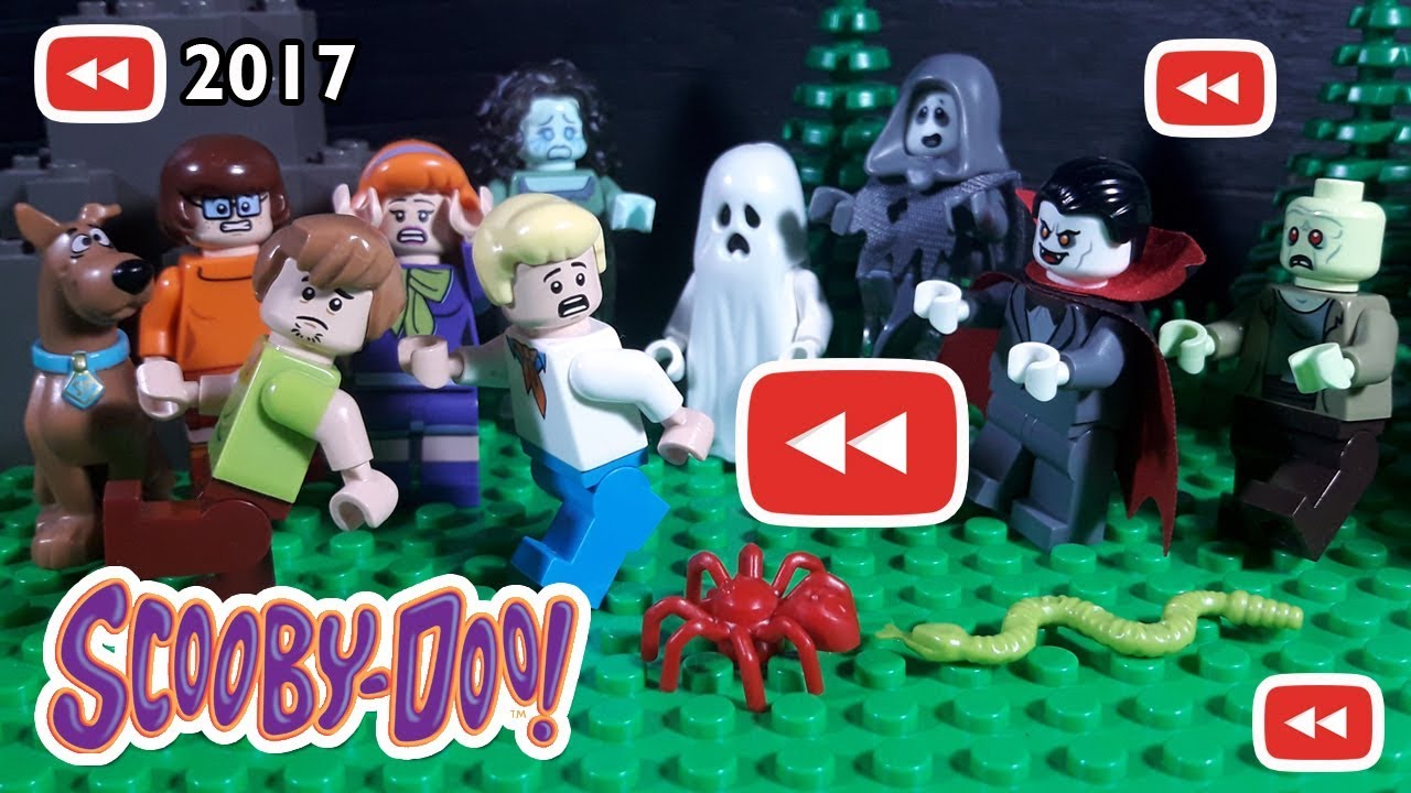 All LEGO Scooby Doo Stop Motion | Youtube Rewind 2017