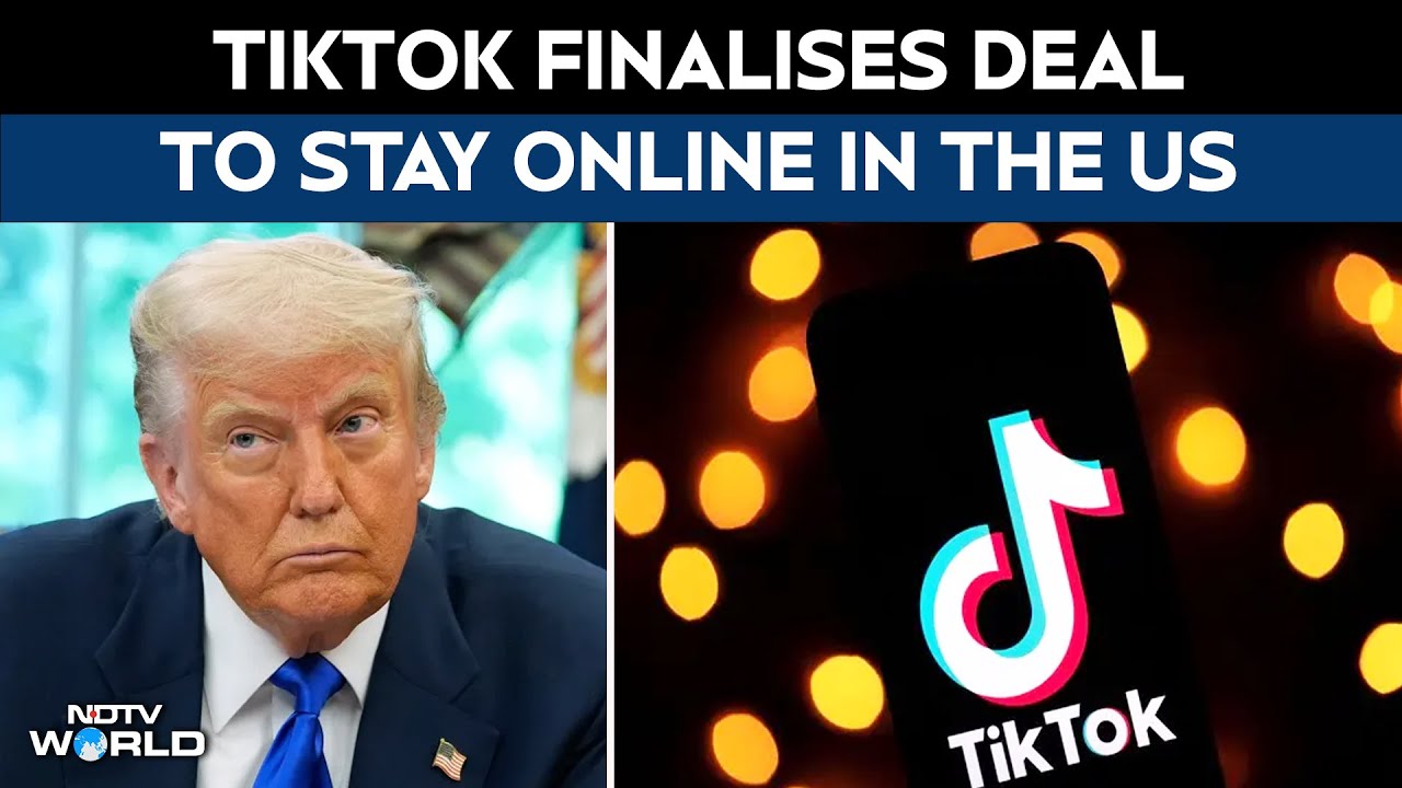 US News | Tiktok Finalises Deal To Keep The App Running In The US After Years Of Uncertainty