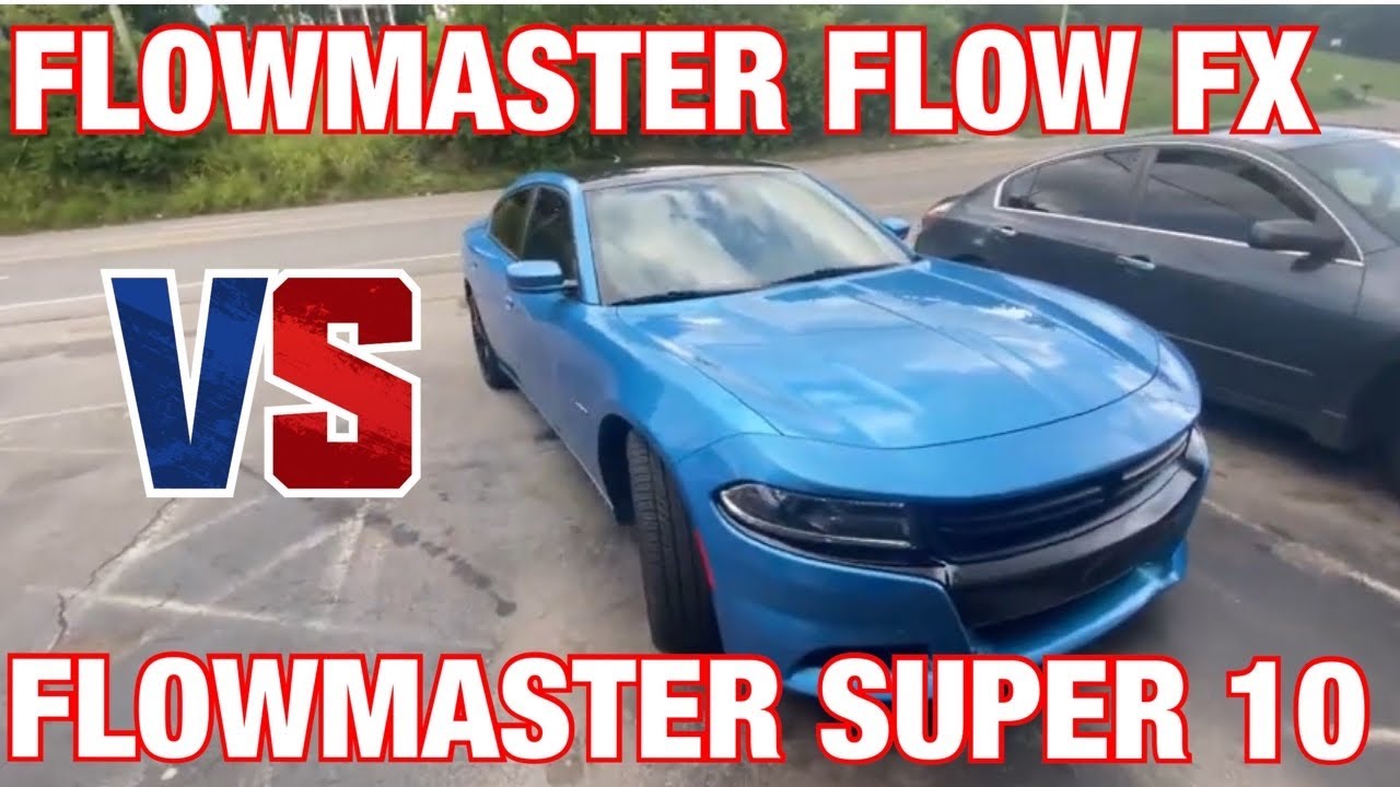 Dodge Charger 5.7L HEMI: FLOWMASTER SUPER 10 Vs FLOWMASTER FLOW FX!