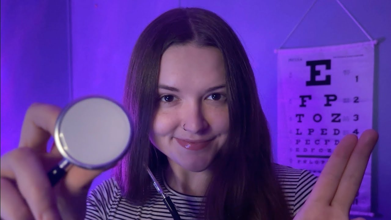 ASMR Most Realistic Cranial Nerve Exam 🧠 (Soft Spoken)