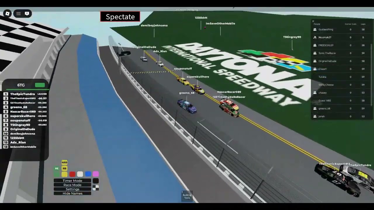 Season 13 KCS Daytona 500 Finish