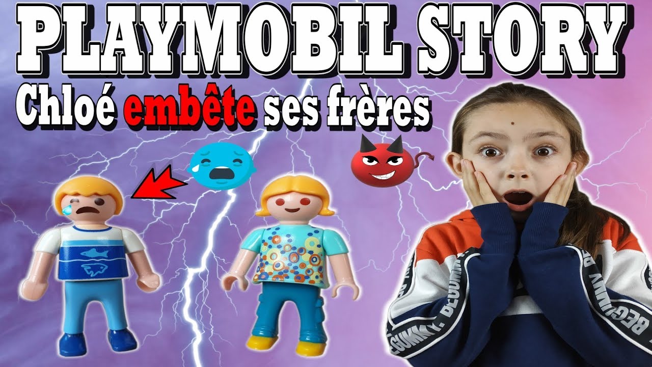 PLAYMOBIL STORY : Chloé embête ses frères