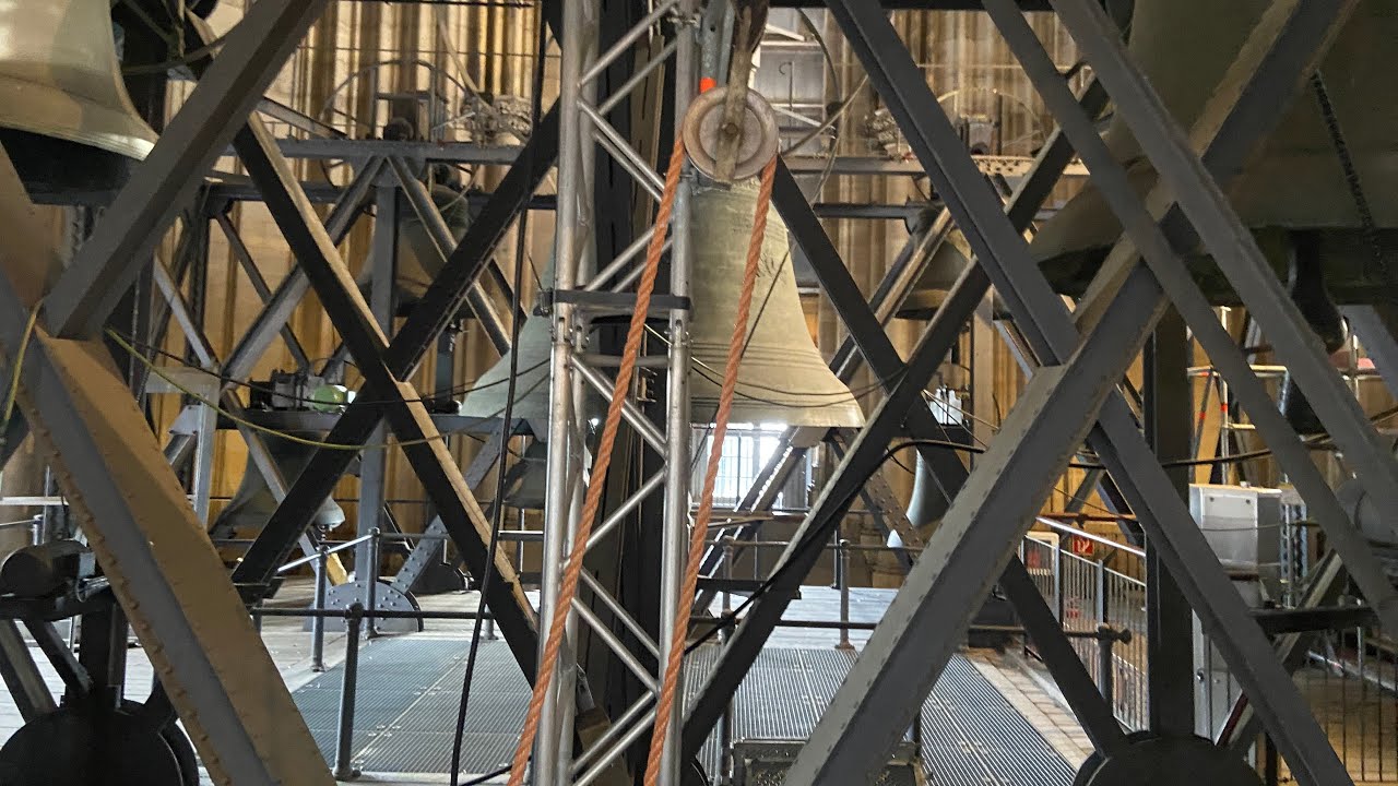Dall’alto del campanile del Duomo di Colonia- Foto in cella e rintocchi
