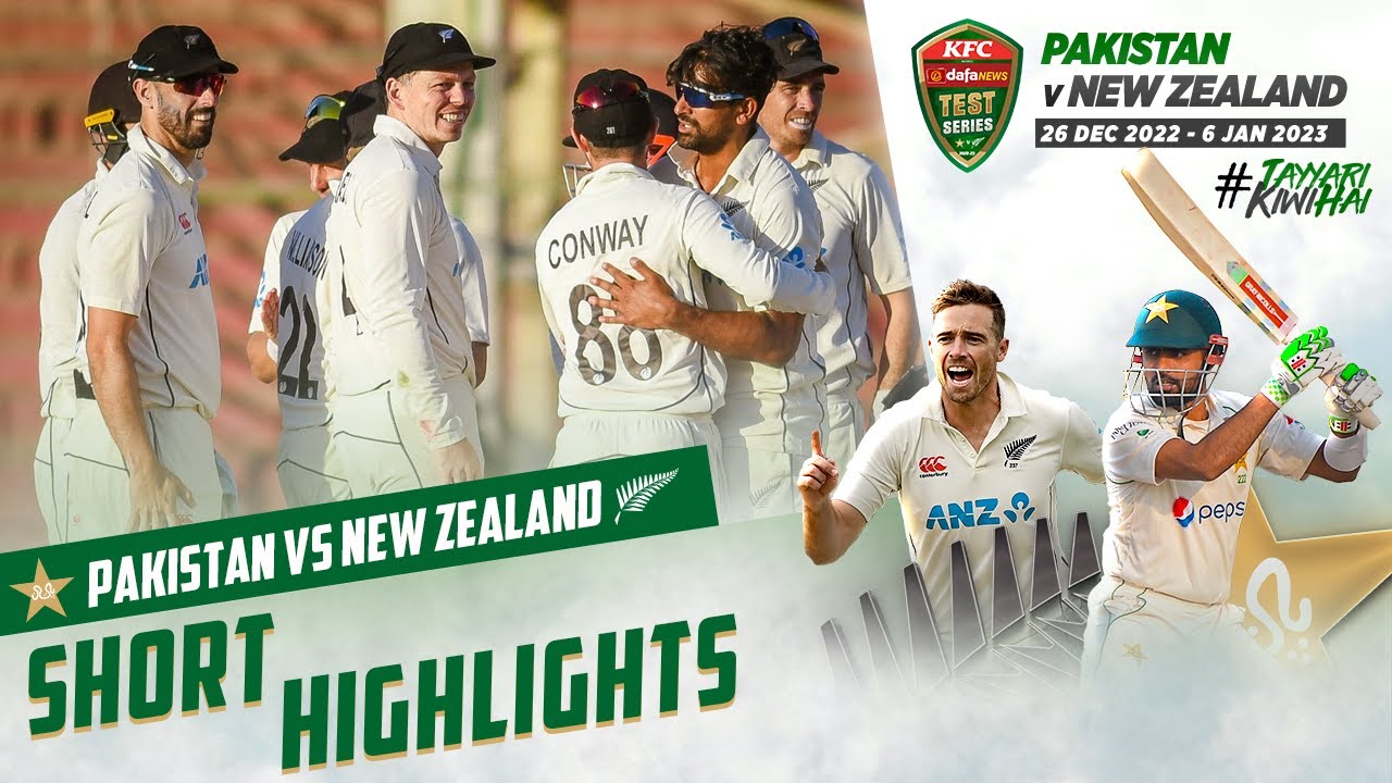 Short Highlights | Pakistan vs New Zealand | 1st Test Day 4 | PCB | MZ1L