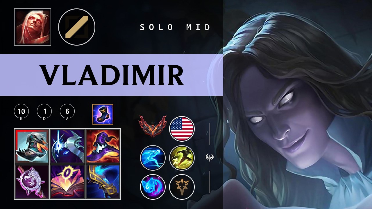 Vladimir Mid vs Xerath - NA Grandmaster Patch 26.03
