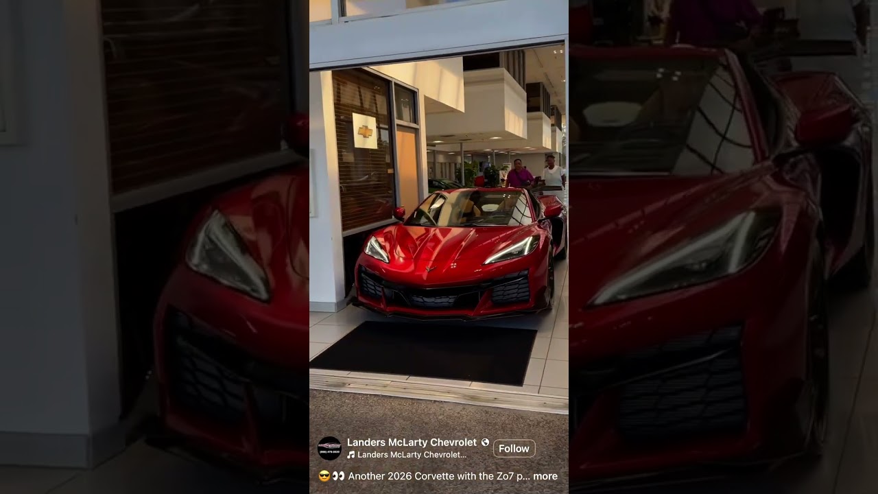 ПЕРВАЯ ПОСТАВКА Corvette Z06 Convertible Z07 2026 ГОДА &mdash; ЭТИ ХАРАКТЕРИСТИКИ НЕРЕАЛЬНЫ!
