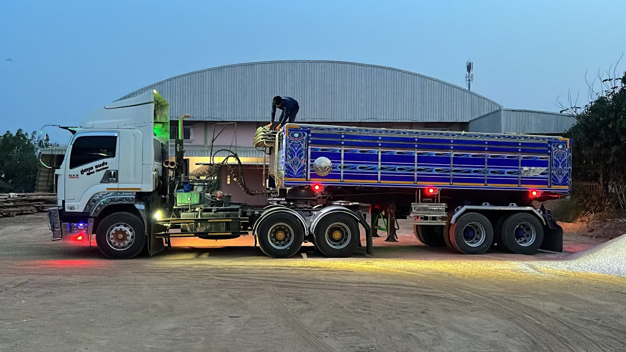มาชมหัวลากเซมิดั้ม 3รุ่นมาส่งหิน 3ขนาด สวยคนละแบบ✌️🚛