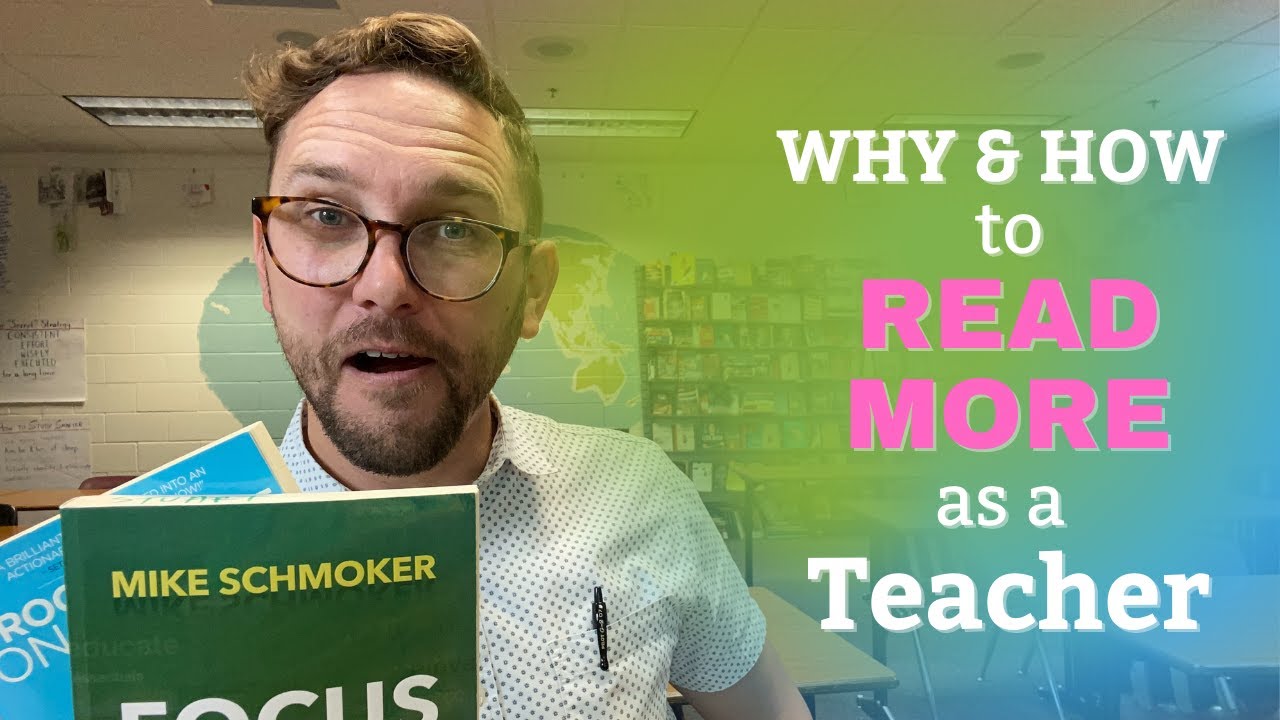 HOW to READ MORE as a BUSY TEACHER w/o STRESSING YOURSELF OUT 😇