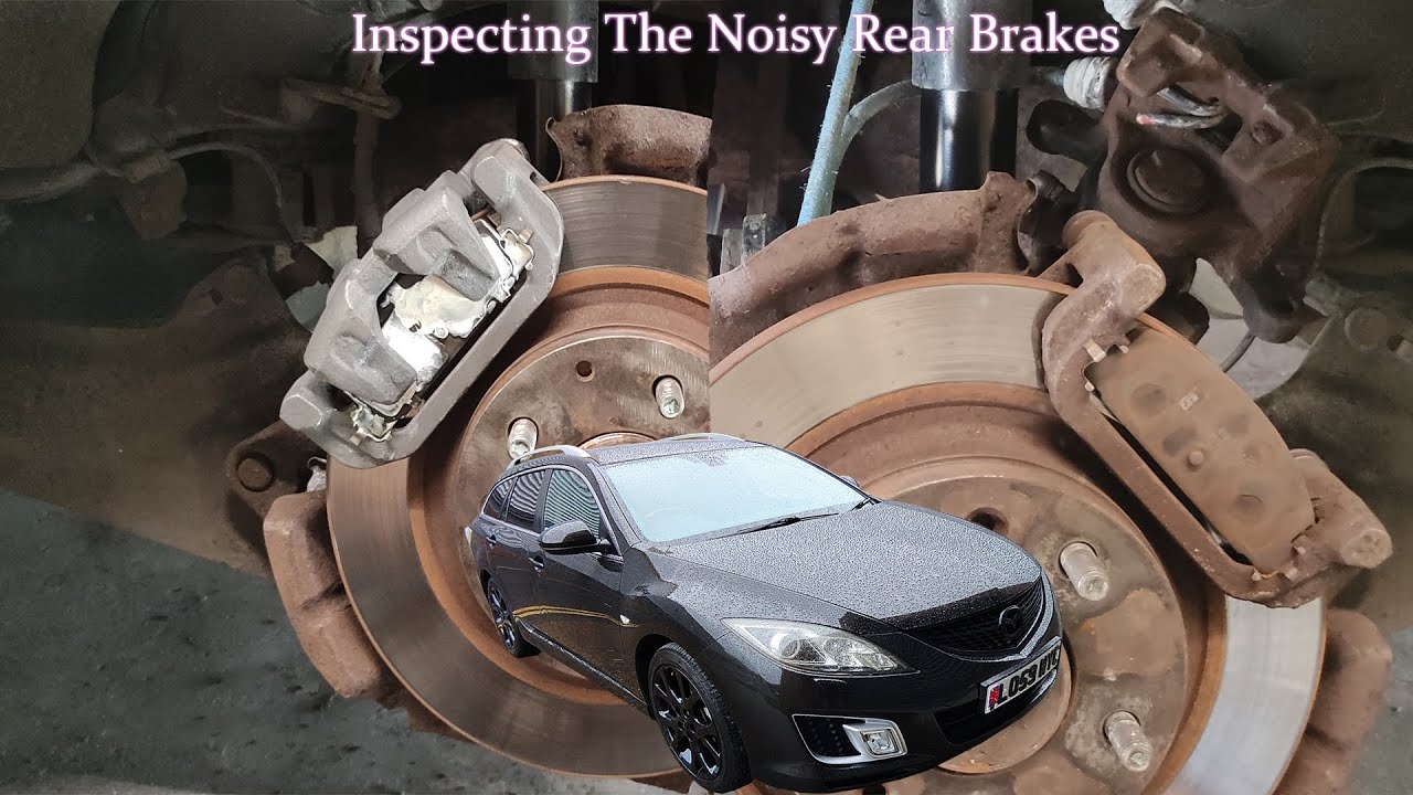 Squealing & Stuck Rear Brakes On 2010 Mazda 6 GH
