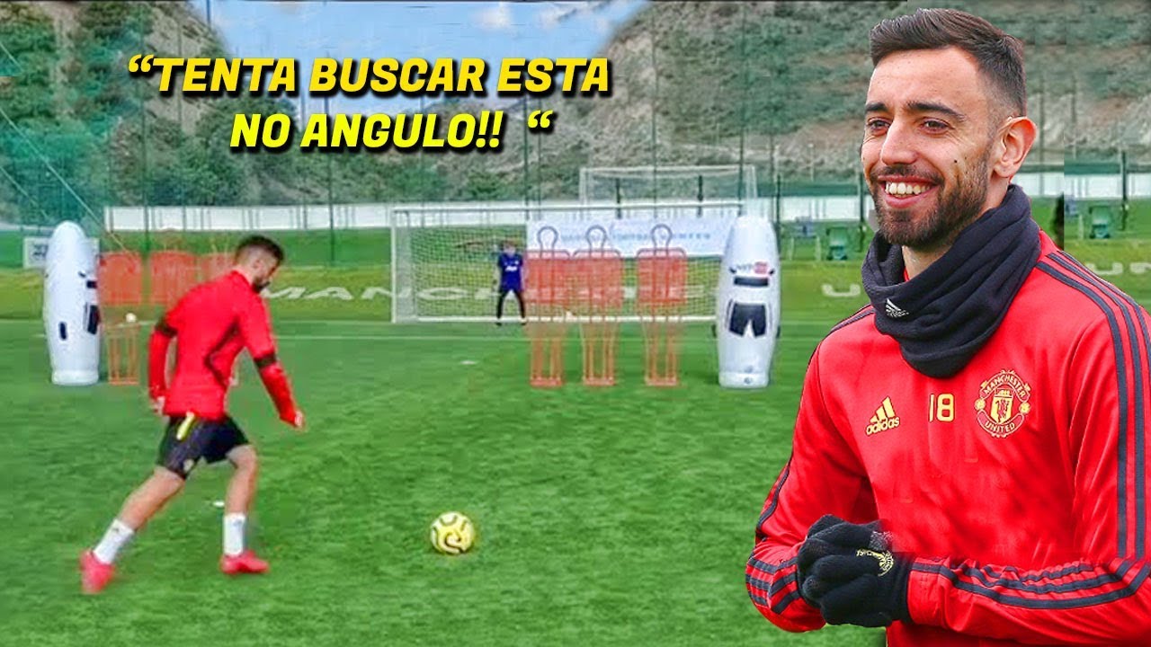 Lances no treino que SE NÃO FOSSEM FILMADOS niguem acreditava !! Bruno Fernandes ...