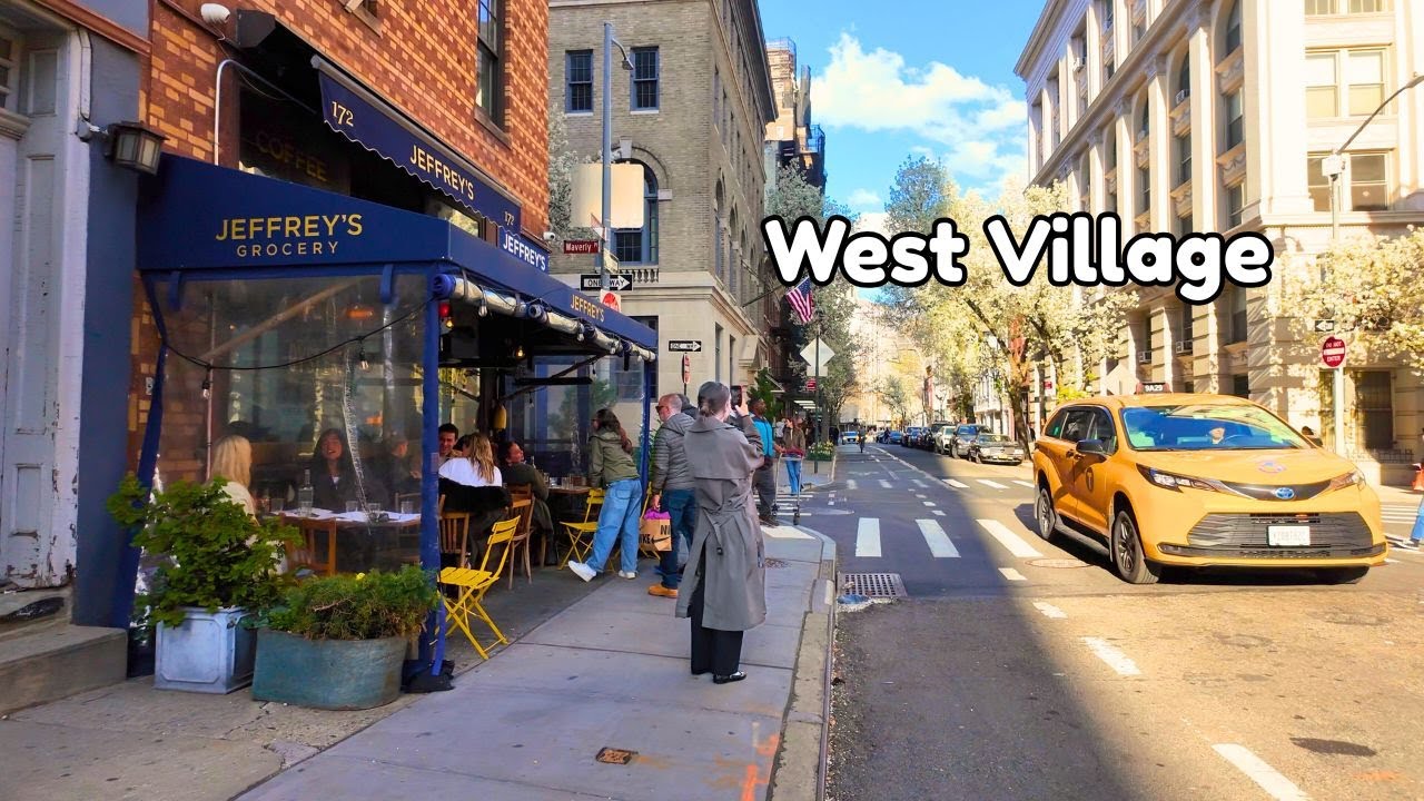 West Village NYC Virtual Walking Tour 2025 | Stunning NYC Spring 4K Walk