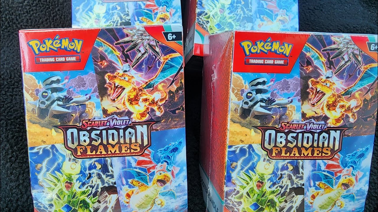 4 Obsidian Flames 6 Pack Booster Bundles - Pokemon Cards Opening