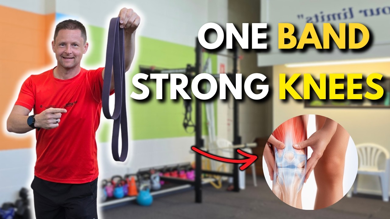 This One Band Exercise Strengthens Weak Knees Fast (Everyone Over 50 Needs This)