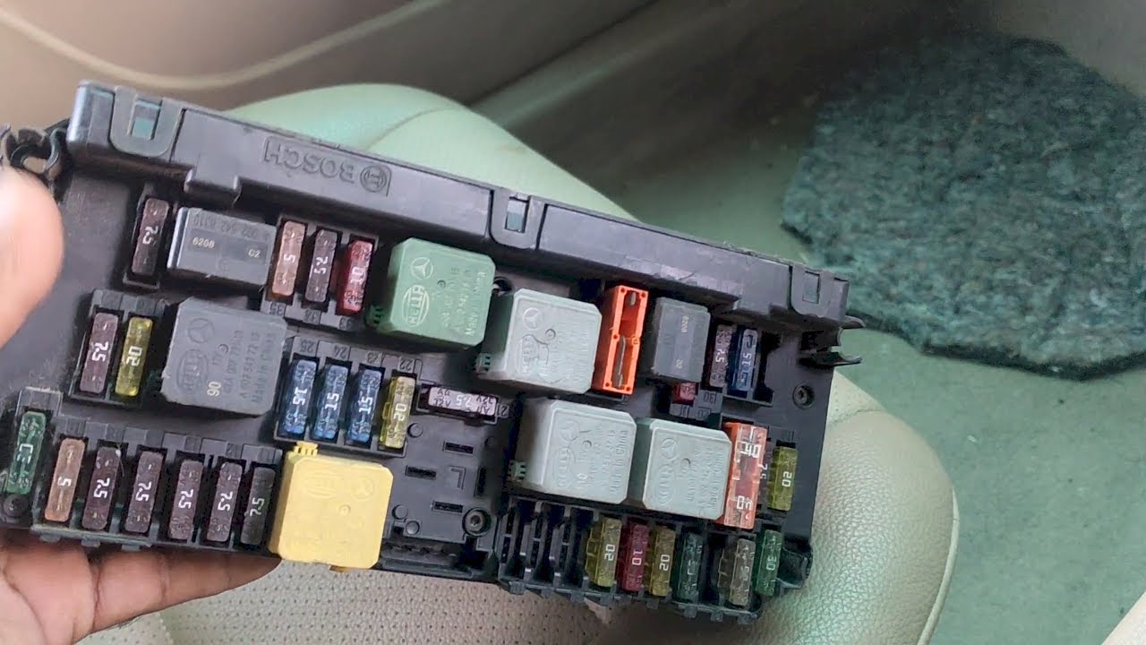 MERCEDEZ BENZ W204/W207/W211 ПЕРЕДНИЙ SAM BOX ВЫПУСК