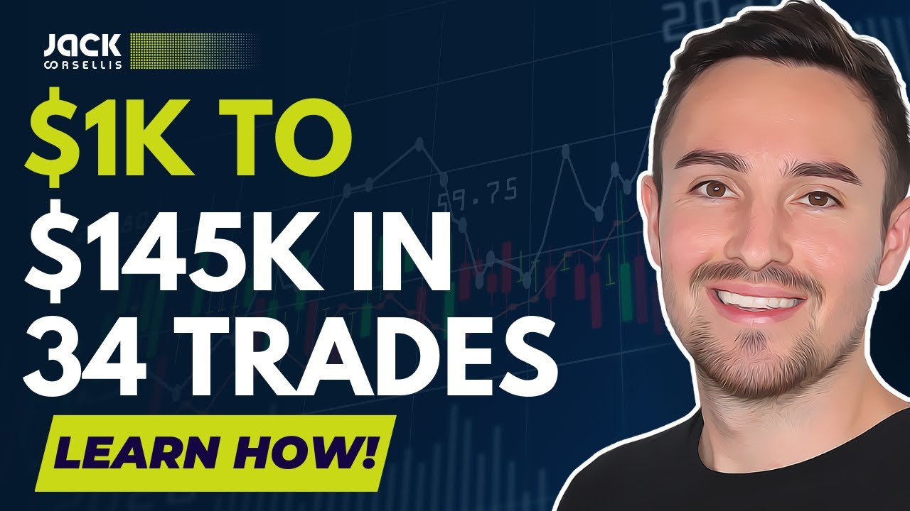 HOW TO TURN $1,000 TO $145,000 IN 34 TRADES │ Swing Trading Deliberate Practice Bar-by-Bar