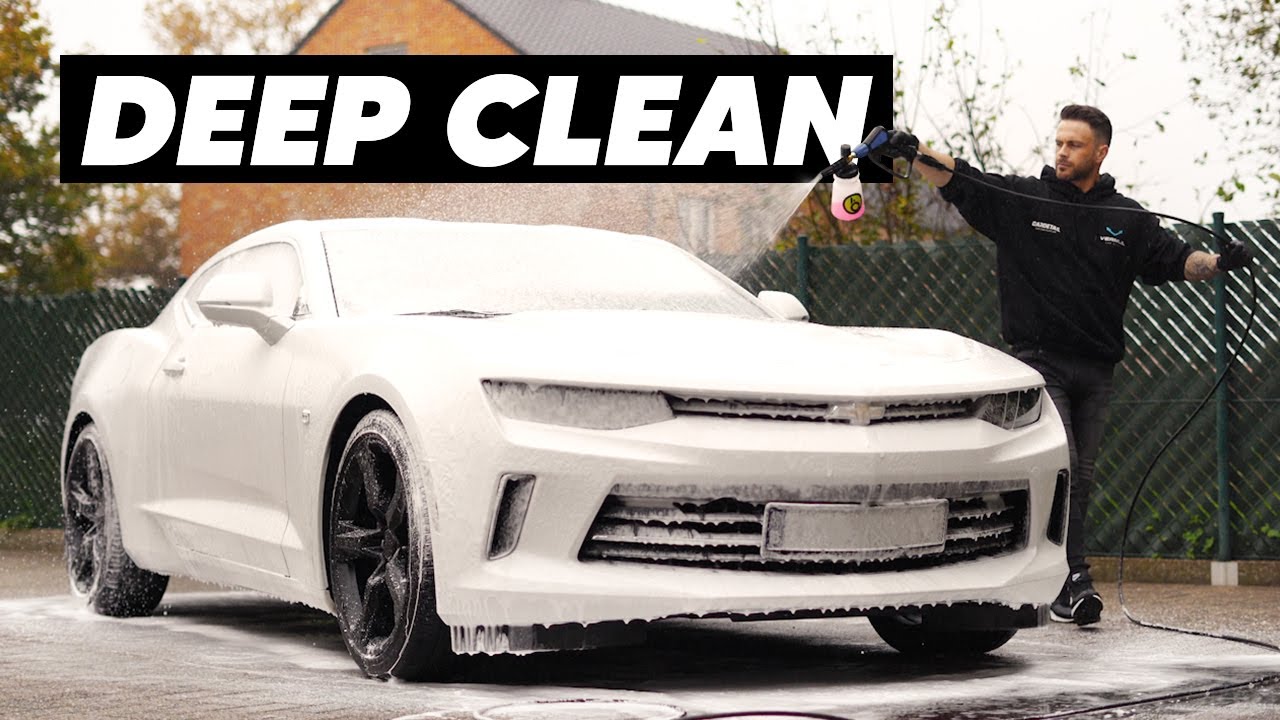 Camaro Deep Clean - Decon Wash - Exterior Auto Detailing