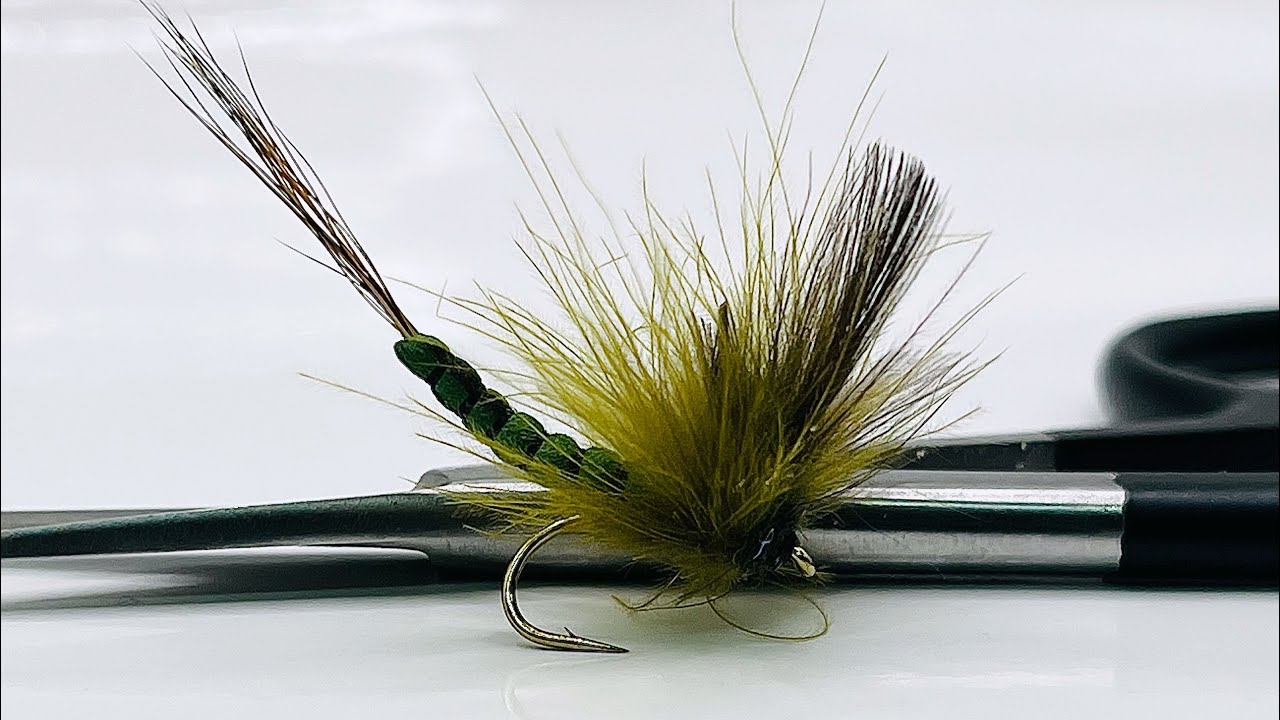 Tying a Dark Green Drake with Scott Jackson 2025
