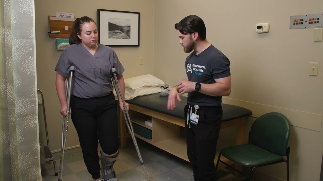 Walk Two Crutches