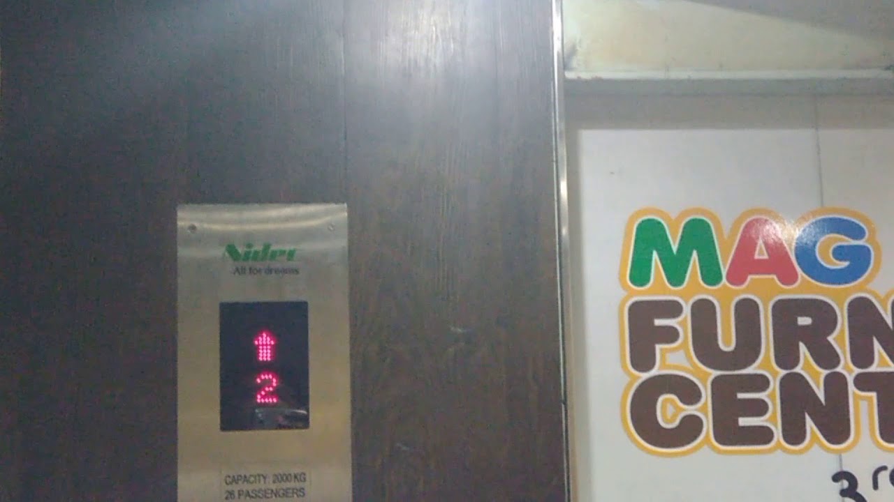 Brand new NIDEC freight lift/elevator (modded by SIGMA)  Mal Artha Gading, Jakarta
